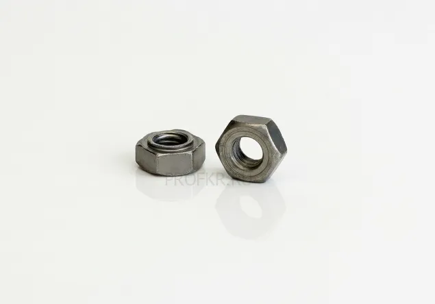 Гайка приварная шестигранная стальная DIN 929