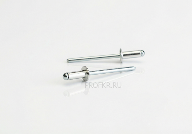 Заклепка вытяжная Al/St (алюминий/сталь) 2.4х4.0 стандартный борт